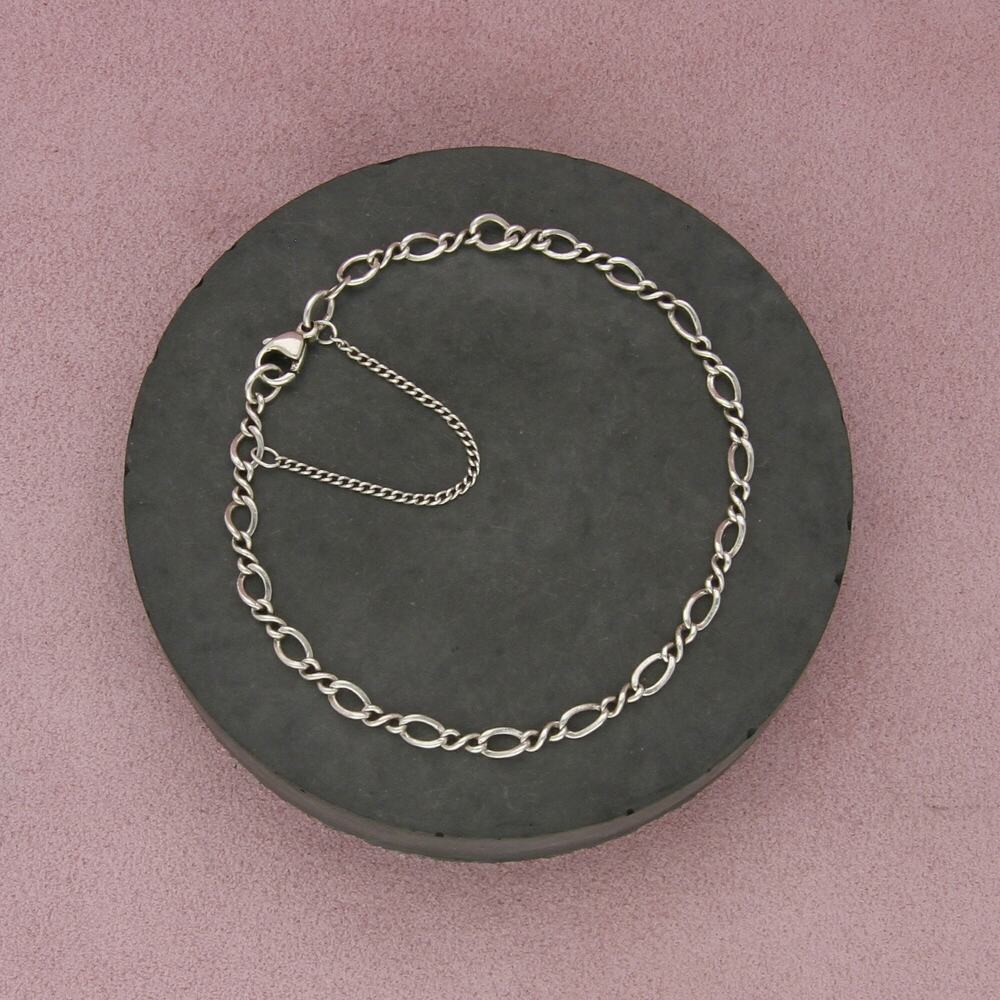 james avery sterling silver medium twist charm bracelet size 8.5in
